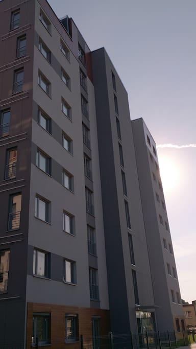 1 Bedroom Francuska Park Apartment Katowice Bagian luar foto